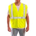 Tingley Job Sight„¢ Type R Class 2 Hi Visibility Safety Vest, 5 Point Breakaway, Polyester Mesh, XXS-XS V70522.XXS-XS